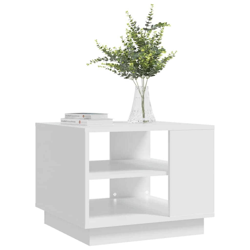 Salontafel 55X55X43 Cm Bewerkt Hout