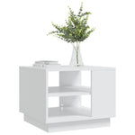 Salontafel 55X55X43 Cm Bewerkt Hout