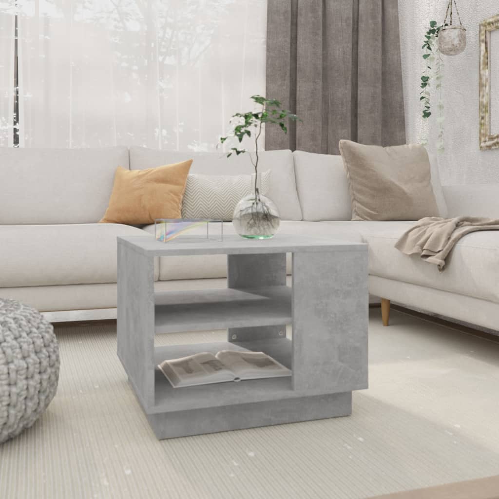 Salontafel 55X55X43 Cm Bewerkt Hout