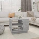 Salontafel 55X55X43 Cm Bewerkt Hout
