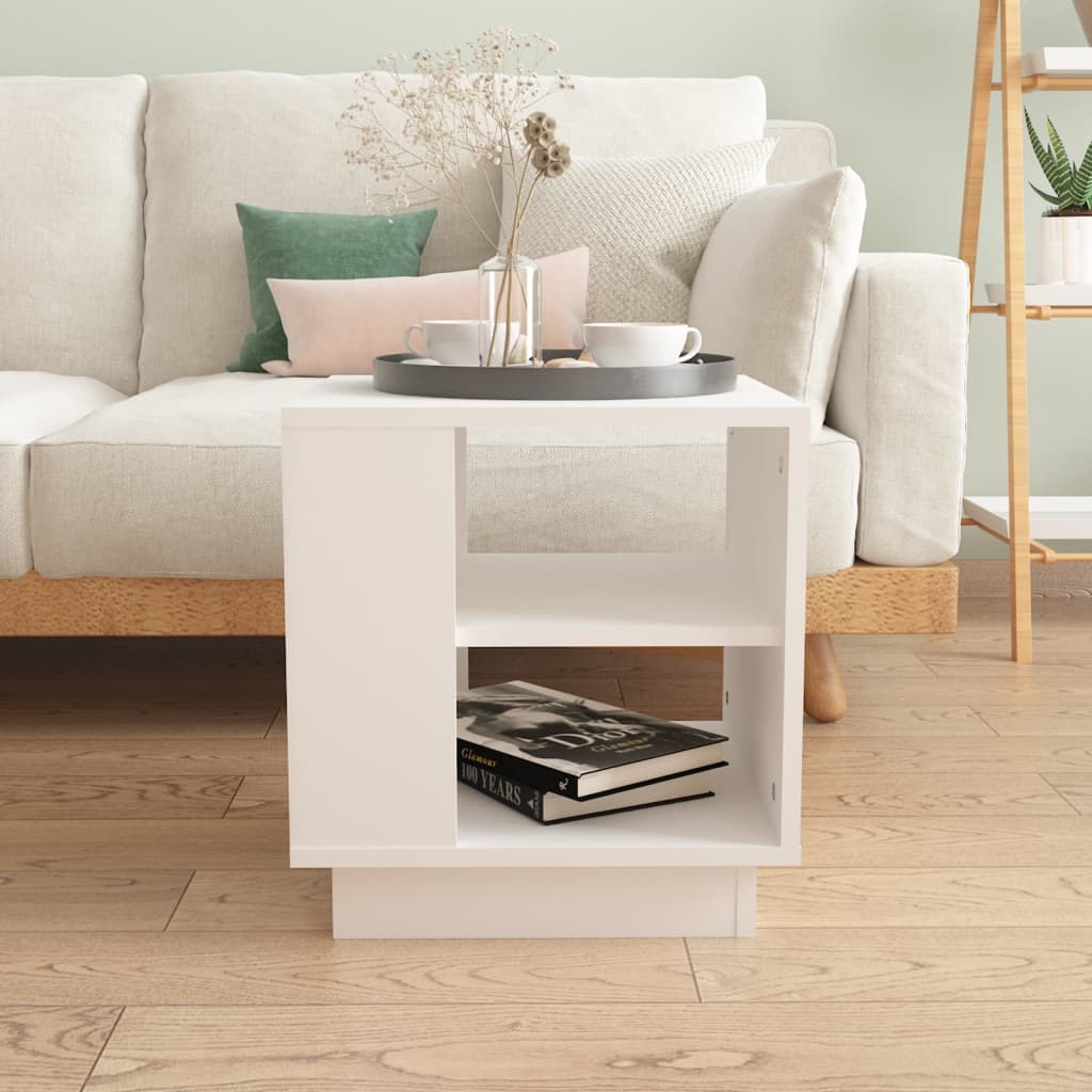 Salontafel 40X40X43 Cm Bewerkt Hout