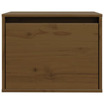 Wandkast 45X30X35 Cm Massief Grenenhout
