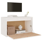 Wandkast 60X30X35 Cm Massief Grenenhout
