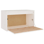 Wandkast 60X30X35 Cm Massief Grenenhout