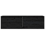 Wandkasten 60X30X35 Cm Massief Grenenhout