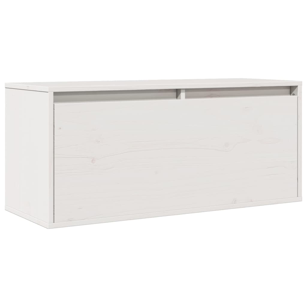 Wandkast 80X30X35 Cm Massief Grenenhout