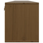 Wandkasten 100X30X35 Cm Massief Grenenhout