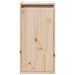 Wandkast 30X30X60 Cm Massief Grenenhout