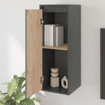 Wandkasten 30X30X80 Cm Massief Grenenhout