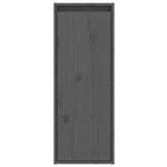 Wandkasten 30X30X80 Cm Massief Grenenhout