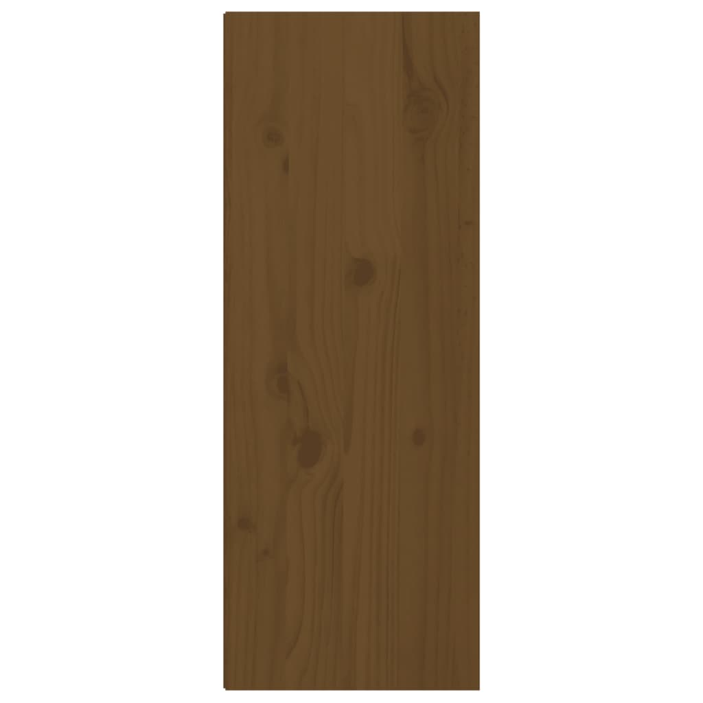 Wandkasten 30X30X80 Cm Massief Grenenhout