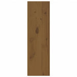 Wandkast 30X30X100 Cm Massief Grenenhout