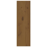 Wandkasten 30X30X100 Cm Massief Grenenhout
