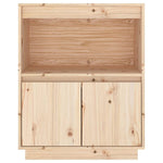 Dressoir 60X34X75 Cm Massief Grenenhout