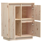 Dressoir 60X34X75 Cm Massief Grenenhout