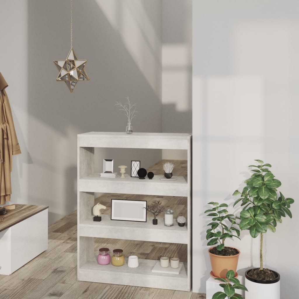 Boekenkast/Kamerscherm 80X30X103 Cm Spaanplaat