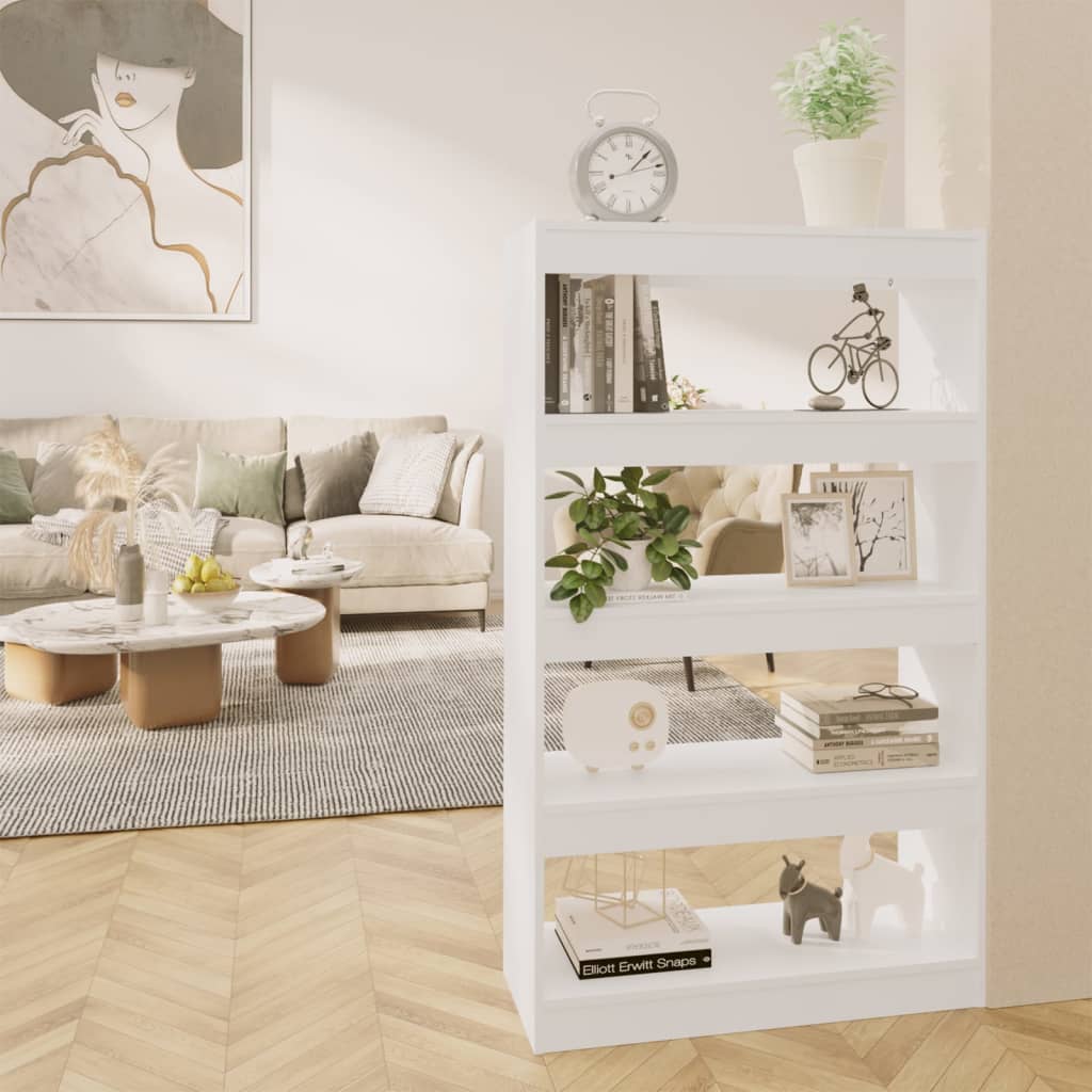 Boekenkast/Kamerscherm 80X30X135 Cm Bewerkt Hout