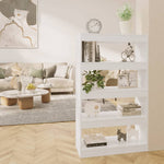 Boekenkast/Kamerscherm 80X30X135 Cm Bewerkt Hout