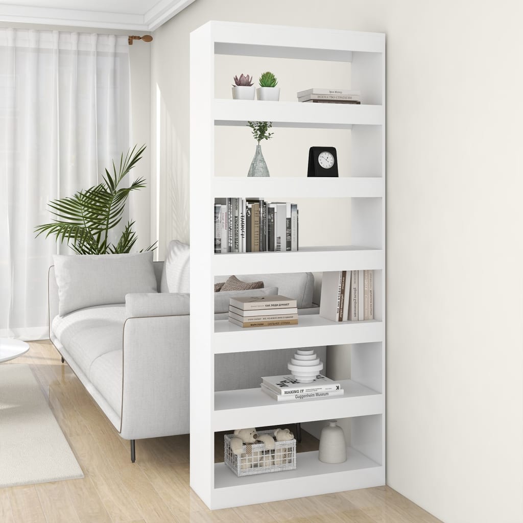 Boekenkast/Kamerscherm 80X30X198 Cm Bewerkt Hout