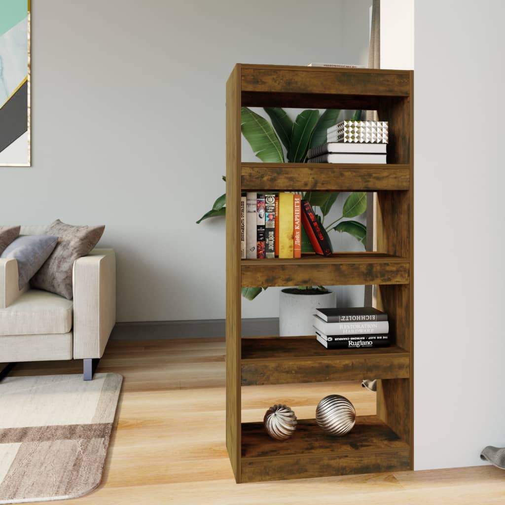 Boekenkast/Kamerscherm 60X30X135 Cm Bewerkt Hout