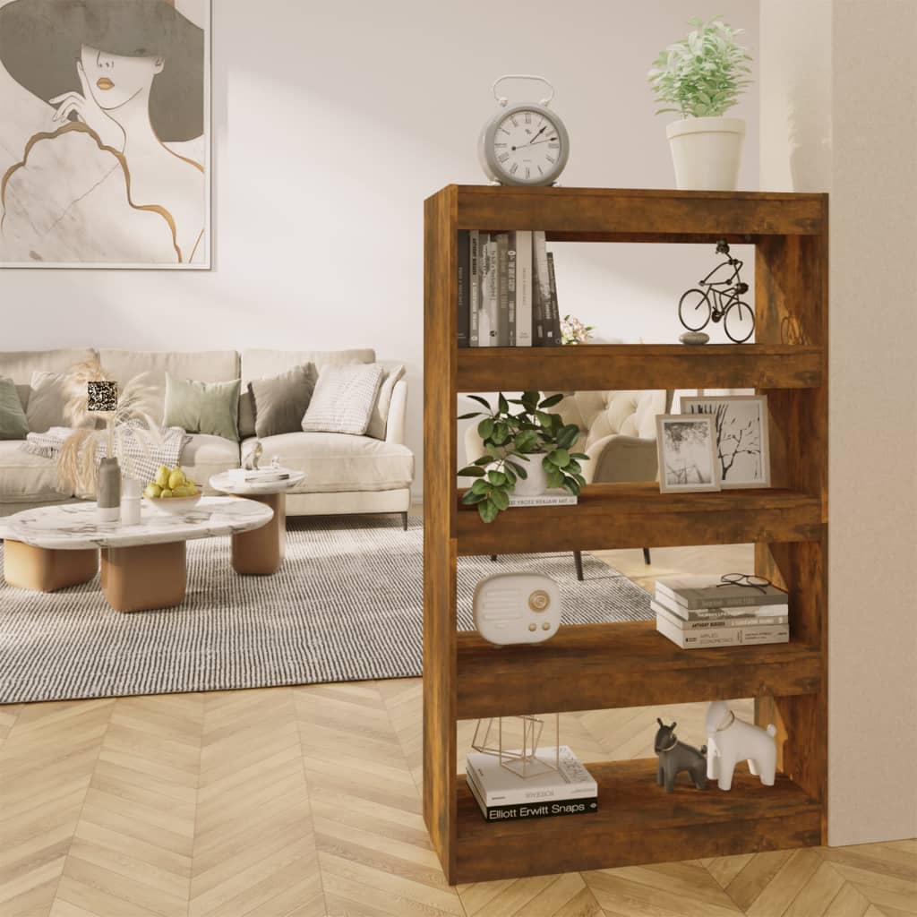 Boekenkast/Kamerscherm 80X30X135 Cm Bewerkt Hout