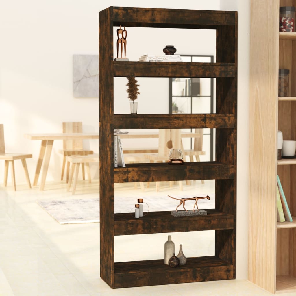 Boekenkast/Kamerscherm 80X30X166 Cm Bewerkt Hout