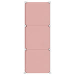 Kinderopbergmeubel Met 6 Vakken Polypropeen