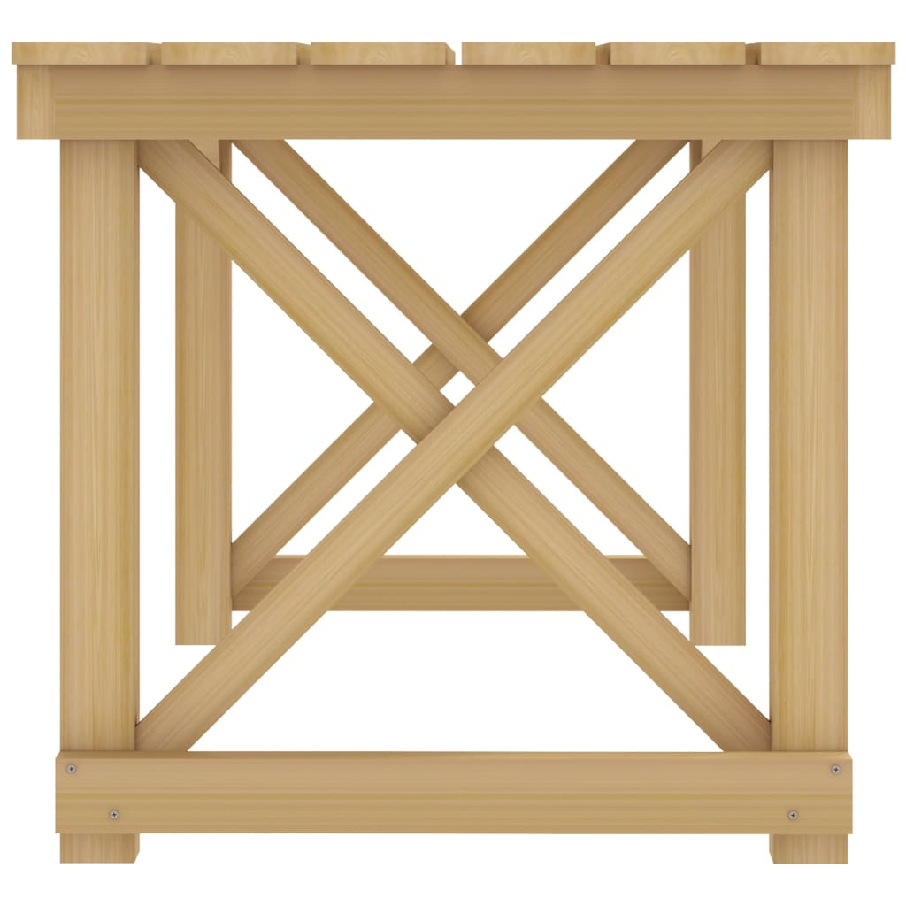 3-Delige Tuinset Geïmpregneerd Grenenhout