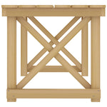 3-Delige Tuinset Geïmpregneerd Grenenhout