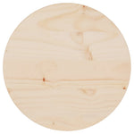 Tafelblad Ø30X2,5 Cm Massief Grenenhout