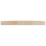 Tafelblad Ø30X2,5 Cm Massief Grenenhout