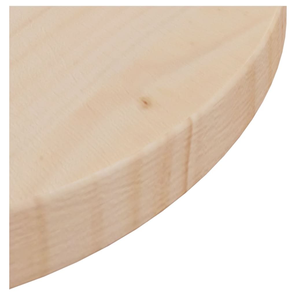 Tafelblad Ø30X2,5 Cm Massief Grenenhout