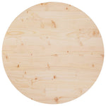 Tafelblad Ø30X2,5 Cm Massief Grenenhout