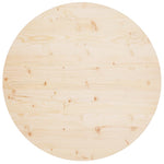 Tafelblad Ø30X2,5 Cm Massief Grenenhout