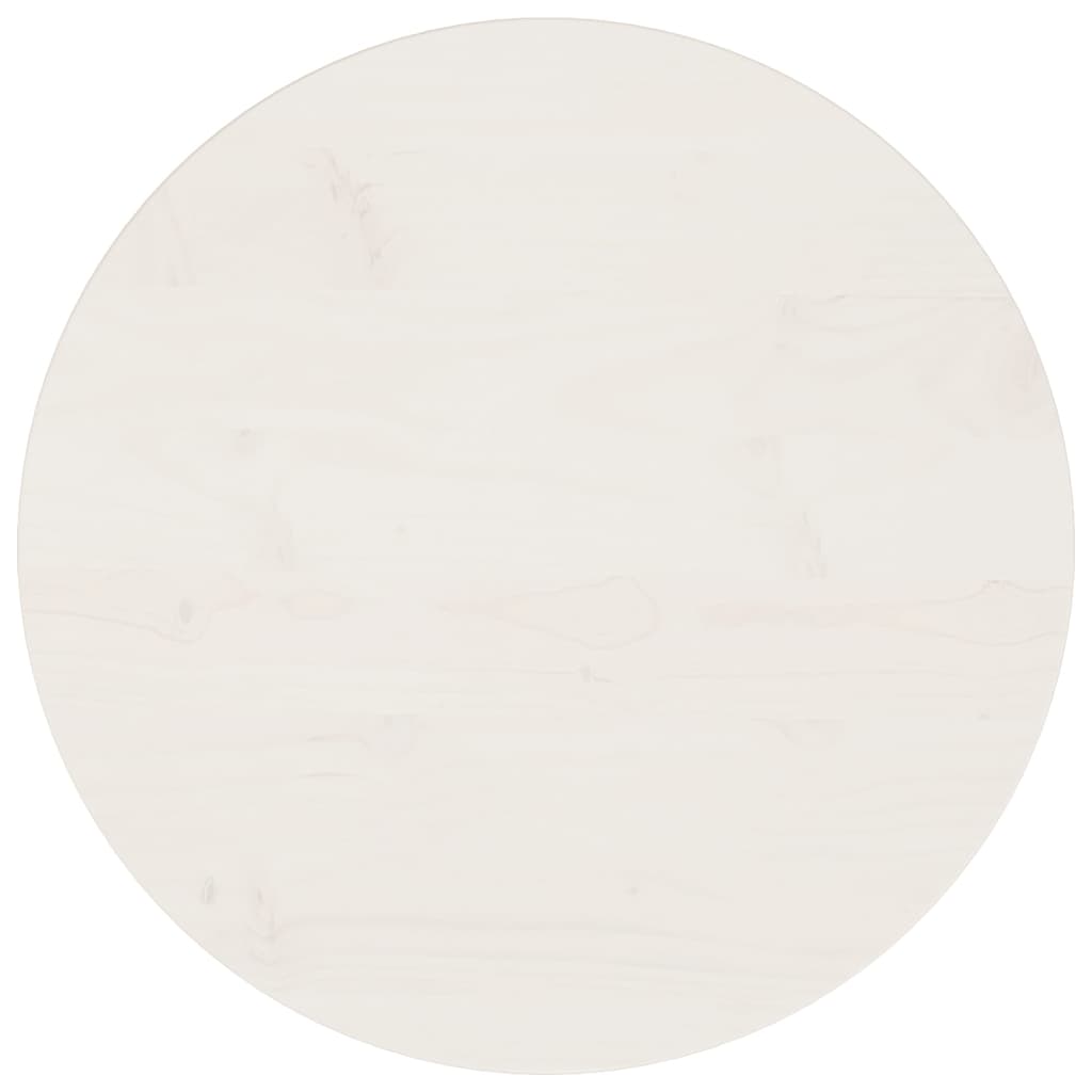 Tafelblad Ø30X2,5 Cm Massief Grenenhout