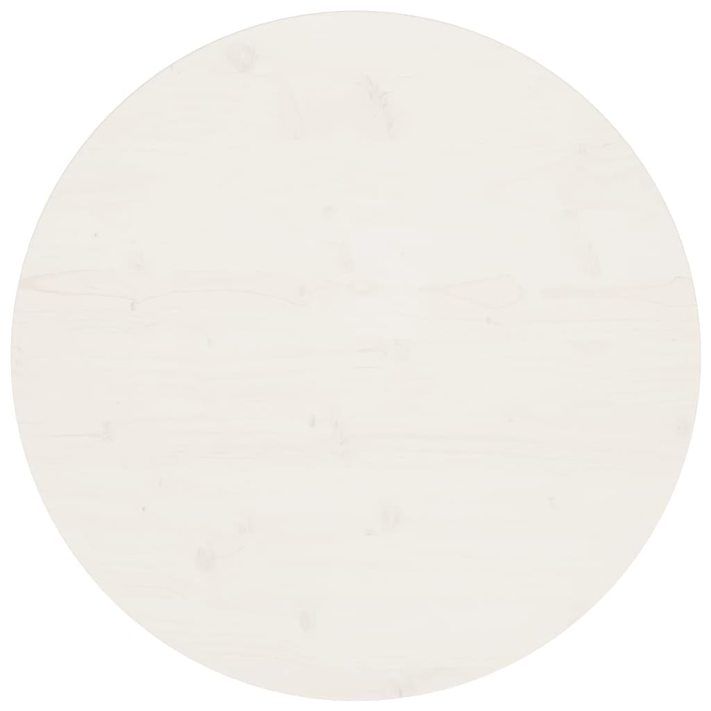Tafelblad Ø30X2,5 Cm Massief Grenenhout