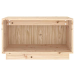 Tv-Meubel 60X35X35 Cm Massief Grenenhout