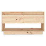 Tv-Meubel 74X34X40 Cm Massief Grenenhout