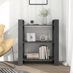 Boekenkast/Kamerscherm 80X35X91 Cm Massief Grenenhout