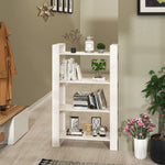 Boekenkast/Kamerscherm 80X35X125 Cm Massief Grenenhout