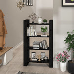 Boekenkast/Kamerscherm 80X35X125 Cm Massief Grenenhout