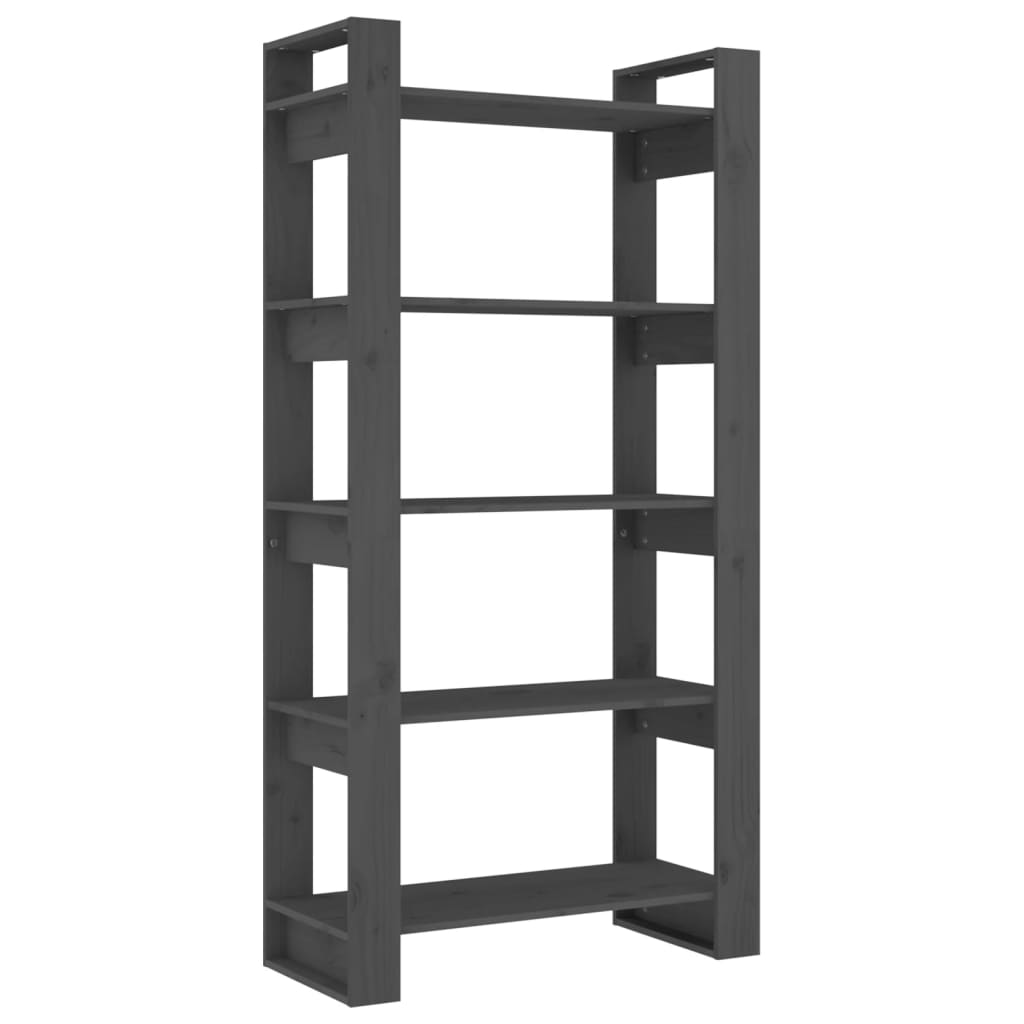 Boekenkast/Kamerscherm 80X35X160 Cm Massief Hout