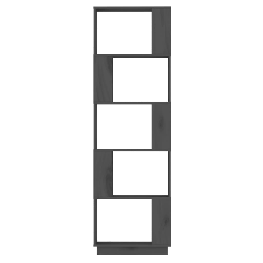 Boekenkast/Kamerscherm 51X25X163,5 Cm Massief Grenenhout