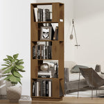 Boekenkast/Kamerscherm 51X25X163,5 Cm Massief Grenenhout