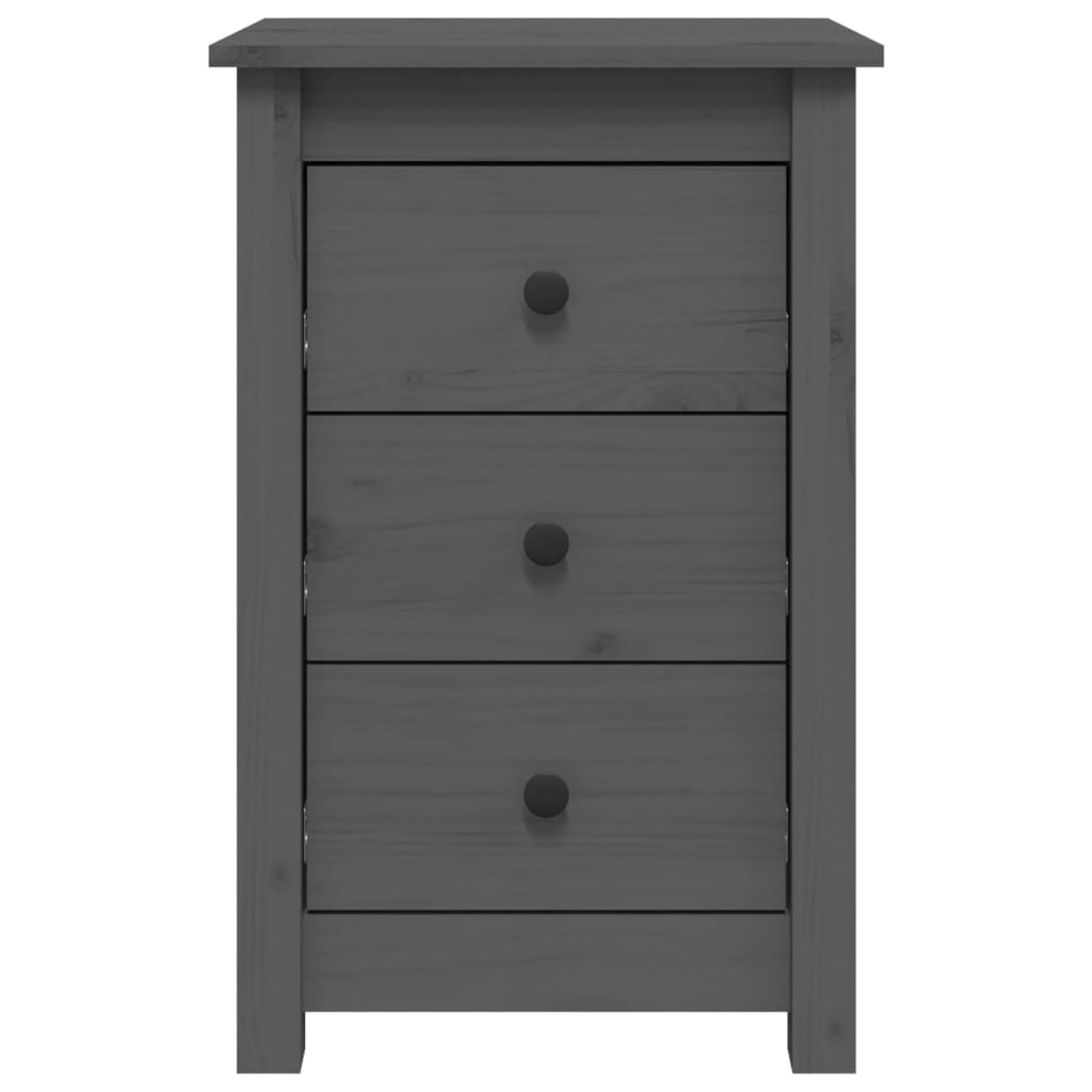 Nachtkastjes 40X35X61,5 Cm Massief Grenenhout