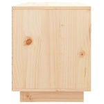 Tv-Meubel 74X35X44 Cm Massief Grenenhout