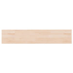 Plank 100X20X1,5 Cm Onbehandeld Massief Eikenhout