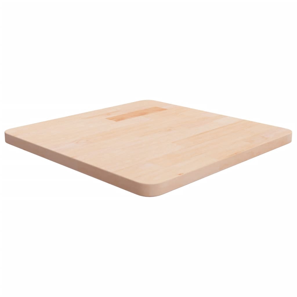 Tafelblad Vierkant 40X40X1,5 Cm Onbehandeld Massief Eikenhout