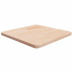 Tafelblad Vierkant 40X40X1,5 Cm Onbehandeld Massief Eikenhout