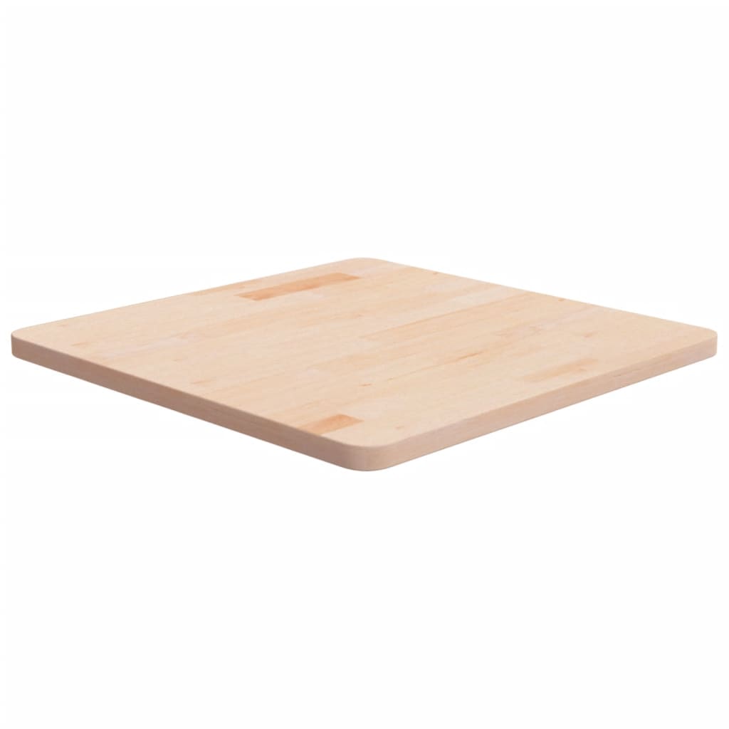 Tafelblad Vierkant 40X40X1,5 Cm Onbehandeld Massief Eikenhout